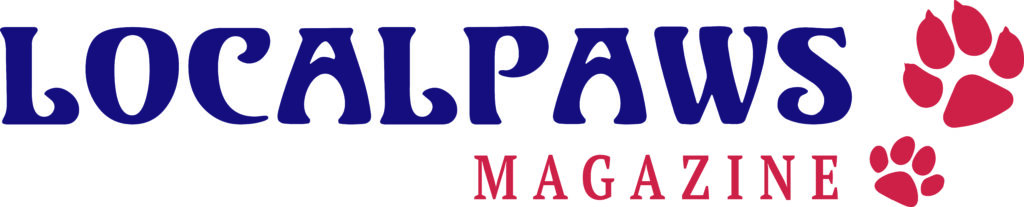 A blue and red logo for the alpark magazine.